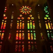 Experiencing Gaudi's Basílica de la Sagrada Família in Barcelona, with 81 yo grandma who flew to Spain from midwest U.S. for a once-in-a-lifetime trip with just the two of them