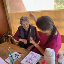 Working with patients! 
