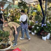 School trip to Kunming’s famous Flower Market 