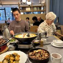 A local restaurant outing by a few classmates