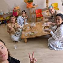 Final lunch with a team at school
