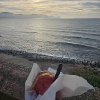 Gelato at the beach