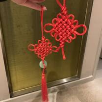 Chinese knot tying activity