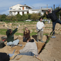 On Site with Professor Karavas