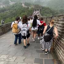 visit to the great wall of china 