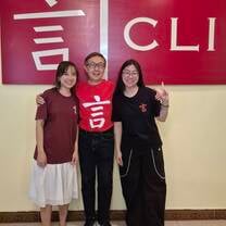 Albert and Vicky, CLI's wonderful tutors.