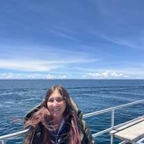 The roof of the boat that took us to Taquile Island