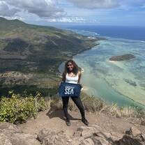 Mauritius hiking