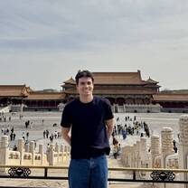 Mateo at the Forbidden City