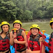 River rafting Rio Sarapiqui with my new friends