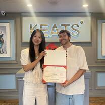 A congratulatory photo!