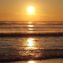 Sunrise on New Year's morning