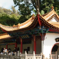 Hiking through Heilongtan Park 