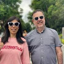 Chris and Han Lao Shi