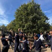 Some of my friends connecting with children at a local primary school!