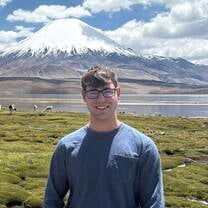 Lake Chungara in the Chilean Altiplanos