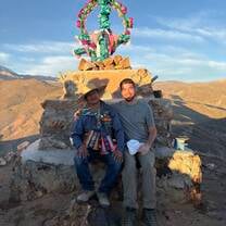 The end of the Cruz de Mayo hike