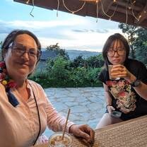 Sunset in Jingmaishan 