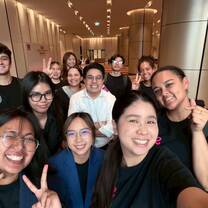 Company selfie after an event we hosted!