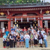 Shrine on Mount Oyama