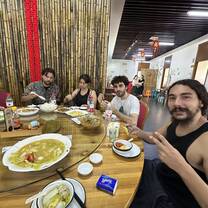 meals with others on the table 