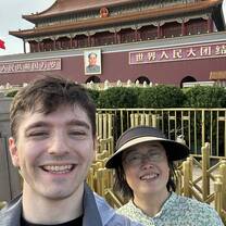 Me and Liu teacher