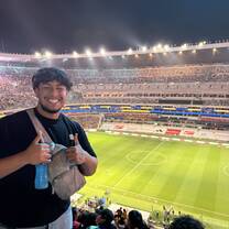 Watching Soccer at Estadio Azteca!