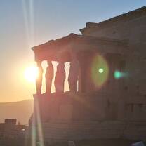 The last picture of The Caryatids I took before leaving the next day