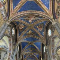 The inside of one of the over 900 churches in Rome