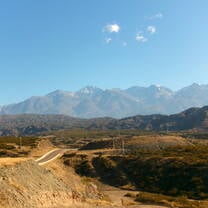 The beautiful cordillera seen from Mendoza (use this amazing opportunity to explore other parts of Argentina beyond Buenos Aires! Argentina is very diverse and each province is unique)