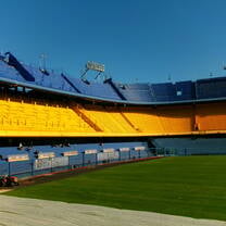 La Bombonera! Boca Juniors' stadium in La Boca (whether you're an hincha of Boca or River, I would recommend going to either stadium!)
