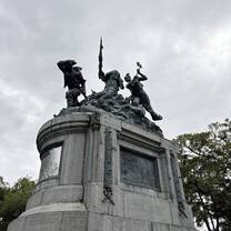 Statue in San Jose symbolizing Costa Rica’s independence 