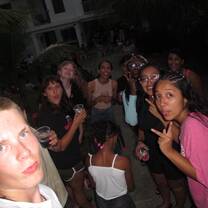 A day before we left, we and the community all came together to celebrate and say our goodbyes