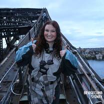 Me on top of the Harbour Bridge!