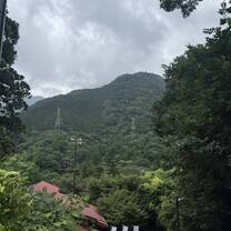 Breathtaking view from a shrine
