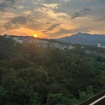 the view from my host apartment