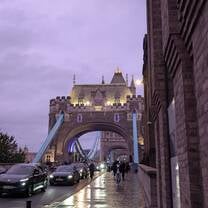 Tower bridge at sunset 
