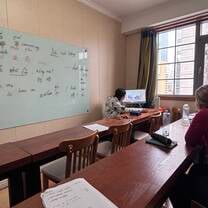 Typical classroom for small group classes