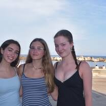 Me and my friends in Barcelona