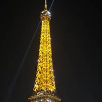 Eiffel Tower from the cruise we went on!