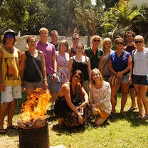 Group of myTEFL interns smiling together.