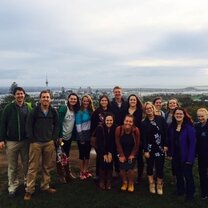 ISA interns during the Bridging Cultures Program in New Zealand ISA interns during the Bridging Cultures Program in New Zealand