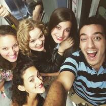 Group having fun