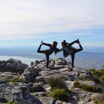 On Table Mountain in Cape Town