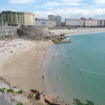 Summer in La Coruña  La Coruña Beach