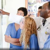 Gap Medics pre-medicine students in Tanzania