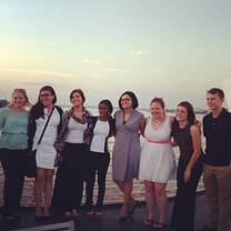 AIFS Abroad Interns Cruising on the Potomac River