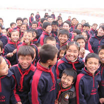 School children in China