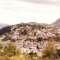 View over Quito, Ecuador 