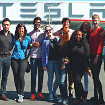 Private tour of Tesla Factory